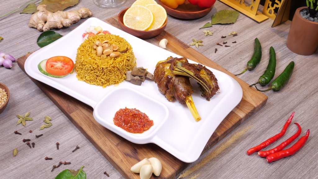 Nasi Kabsah Laham