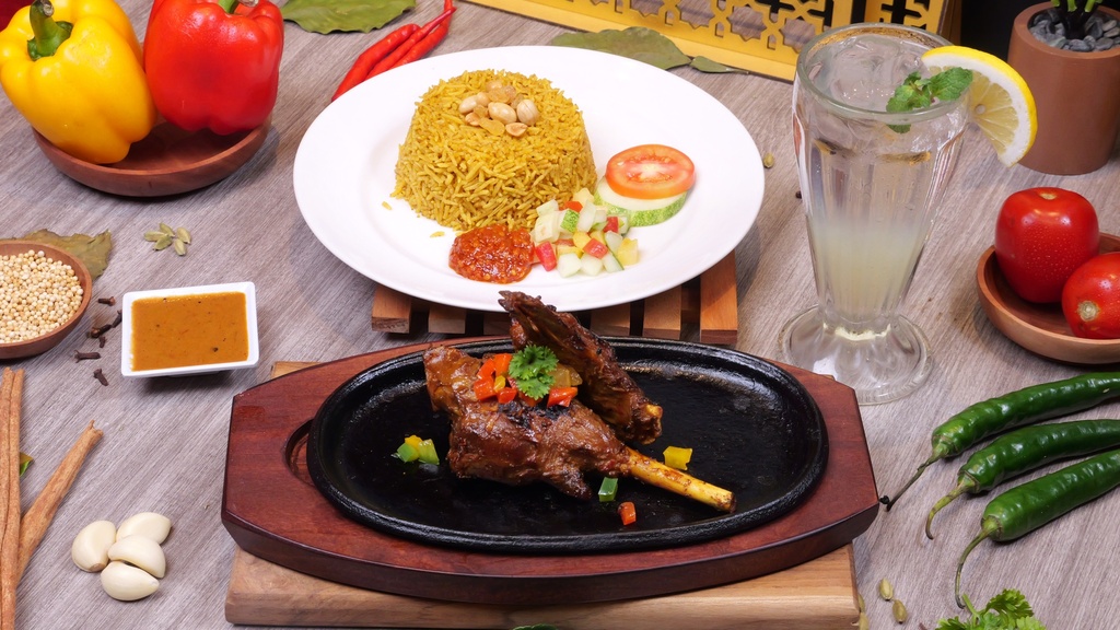 Kambing Bakar Dubai Kabsah