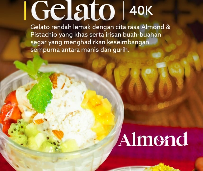 Gelato Almond Ajwad
